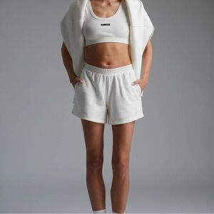 ONA BY YOON CHUNG sweat shorts size small 100% cotton similar to daily drills